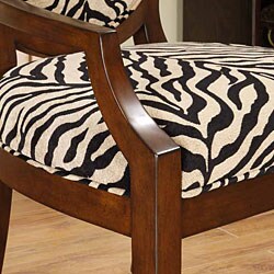 Zebra Safari Crest Chair