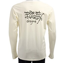 Ed Hardy Men's 'Leopard' Long-sleeve T-shirt