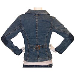 True Religion Denim Flap Pocket Blazer