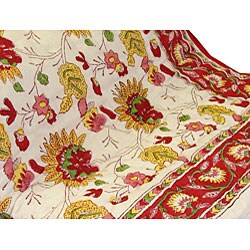 Fair Trade Feather Queen-size Quilt (India)