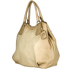 Prada 'Cervo Antik' Large Beige Tote