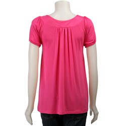 Ninety Women's Puff-sleeve Top