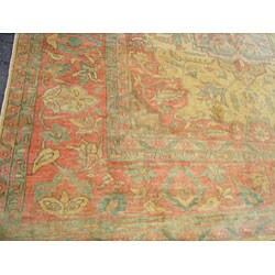 Egyptian Ivory/ Salmon Rug (8' x 12')