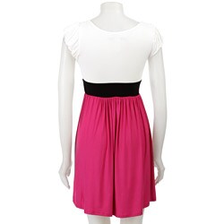 Necessary Objects Juniors Colorblock Babydoll Necessary Objects Juniors Colorblock Babydoll