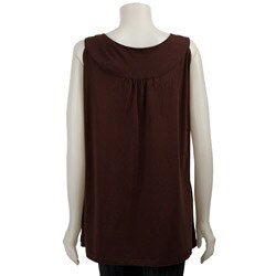 FINAL SALE RXB Women's Studded Tunic-style Tank Top