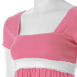 Ci Sono by Adi Junior's Striped Babydoll Top