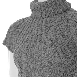 Pura Vida Junior's Cable Knit Turtleneck Sweater
