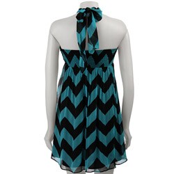 FINAL SALE Betsey Johnson Women's Zigzag Crinkle Dress