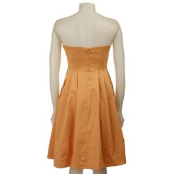 Calvin Klein Women's Strapless Sateen Sundress