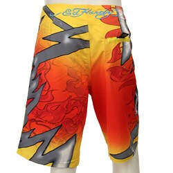 Ed Hardy Men's Hollywood Girl Boardshorts