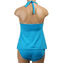 Anne Cole 'Mediterranean' Large Buckle 2-piece Swimsuit