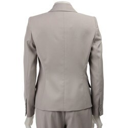 Anne Klein Women's Single-button Stretch Twill Pant Suit