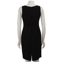 Ellen Tracy Women's Floral Embellished Dress