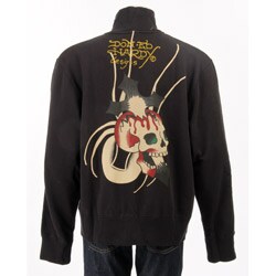 Ed Hardy Men's Skull Argyle Track Jacket