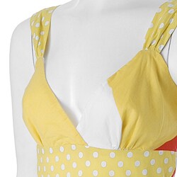 Y Apparel Junior's Multicolor Sundress