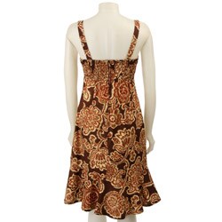 Madison Leigh Women's Printed Floz Hem Dress