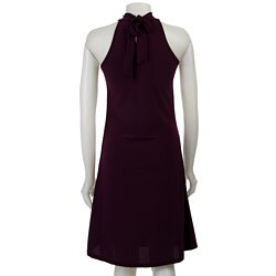 Nice Wear Women's Stretch Solid Knit Sleeveless Dress