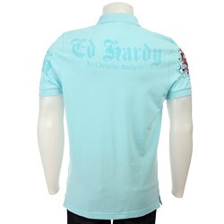 Ed Hardy Men's Short-sleeve 'Love Kills Slowly' Polo