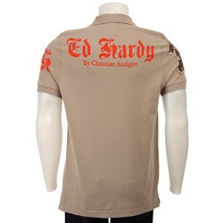 Ed Hardy Men's Short-sleeve NYC Eagle Polo