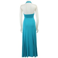 Necessary Objects Halter Maxi Dress