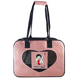 Betty Boop Crocodile-pattern Collapsible Pet Carrier