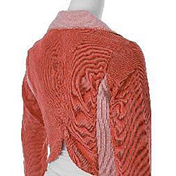 Adriana Junior's Two-tone Corduroy Cropped Jacket