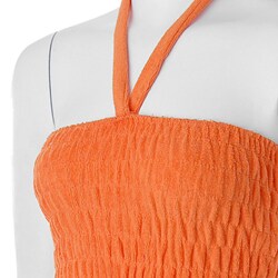 Cocoa Women's Halter Terry Swimsuit Cover-up Dress