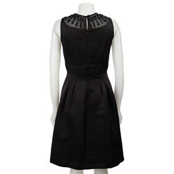 Tahari ASL Women's Black Ottoman Dress 