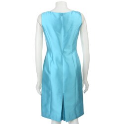 Tahari ASL Women's Sleeveless Belted Sheath Dress