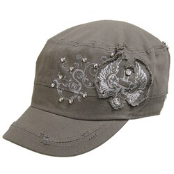 Adi Designs Women's Embellished Cadet Hat
