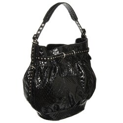 Jessica Simpson 'Azza' Glazed Anaconda Hobo-style Bag