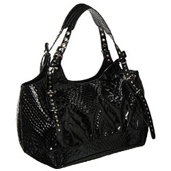 Jessica Simpson Glazed Anaconda 'Azza' Satchel