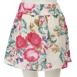 FINAL SALE Angie Floral Print Skirt