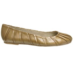 Jessica Simpson Metallic Leather Ballet Flats