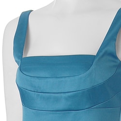 Sangria Women's Sleeveless Satin Dress