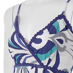 Good Times Junior's Spaghetti Strap Print Dress