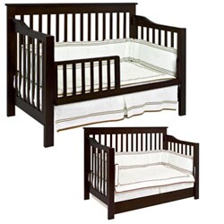 Piedmont 4-in-1 Dark Chocolate Crib