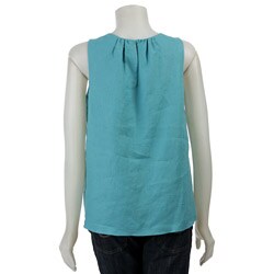 MICHAEL Michael Kors Women's Sleeveless Linen Top