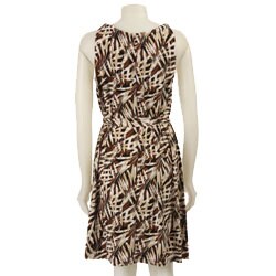 FINAL SALE MICHAEL Michael Kors Women's Leaf Print Dress
