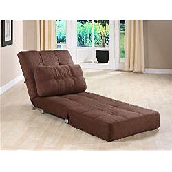 Cubic Convertible Micro-suede Chair Bed