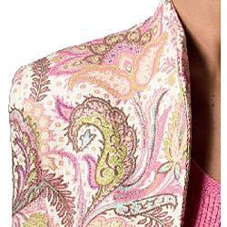 Austin Reed Women's Cotton Paisley Print Jacket
