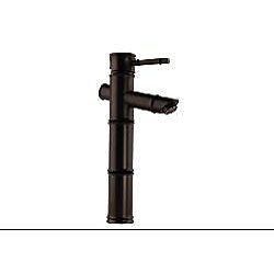 Fontaine Bamboo Bronze Faucet and Vessel Sink Combo