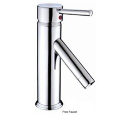 Espresso Double-sink Bathroom Vanity Set 