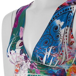 Voll Brand Junior's Stretch Knit Sublimation Dress