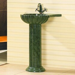 DreamLine Petite Stone 23-inch Pedestal Vanity