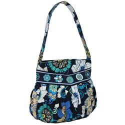 Vera Bradley Mod Floral Blue Hannah Bag - Overstockâ„¢ Shopping ...