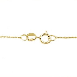 18k Gold over Silver 1/8ct TDW Diamond Dolphin Necklace (H-I, I1-I2)