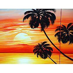 'Velvet Sky' Canvas Art