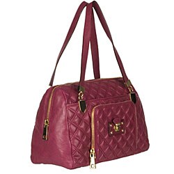 Marc Jacobs Fuchsia Quilted Satchel