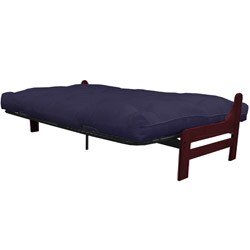 Boston Queen Armless Futon Frame/ Premier Mattress Set